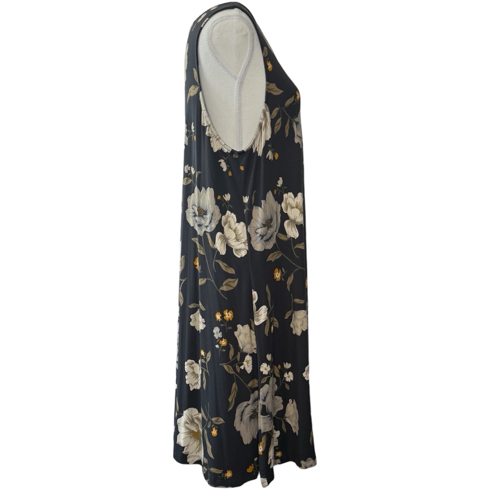 |EUC| OLD NAVY Floral Sleeveless Swing Dress - Picture 6 of 7